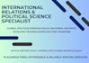 write on political science and international relations