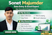 do accurate data entry, data collection, web scraping excel data cleanin