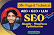 boost ranking with on page and technical SEO