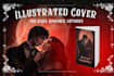 illustrate a dark romance book cover