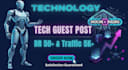 provide tech guest posts on saas, ai, and software blogs with backlinks