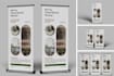 design professional roll up banner, retractable event signage