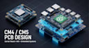 design custom raspberry pi cm4 cm5 carrier board pcb, hat embedded systems