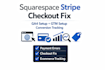 fix squarespace stripe payments, ga4,   GTM conversion tracking setup