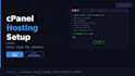 set up cpanel hosting and domain for your website