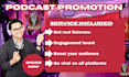 market your podcast for real listeners