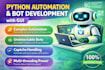 build a professional python automation script using selenium