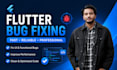 fix bugs, errors, debug and improve your flutter app