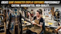 create professional game character cosplay costumes