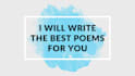 write the best poems