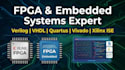 do fgpa, verilog, vhdl using quartus, vivado, embedded systems, xilinx ise tasks