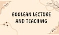 teach and lecture you boolean 3d modeling for hard surface
