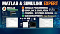 do your matlab programming, simulink, control system and gui projects