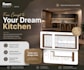 design modern kitchen layouts and realistic kitchen plans