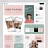 design canva website ugc portfolio squarespace website redesign, ugc portfolio