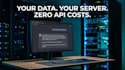 deploy a private ai chatbot on your server with zero API costs
