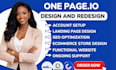 design wix website, landing page wix va web com one com onepage io