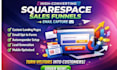 build squarespace funnel with email capture