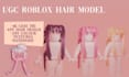 hair model items head scalp 3d