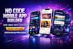 create a mobile app with glide, softr, airtable, appsheet and flutterflow