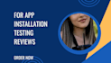 download, install app, review, mobile app promotion