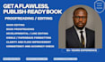 provide book editing and proofreading