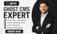 build ghost cms website, ghost cms newsletter, ghost cms blog, ghost cms migrate