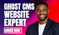 build ghost cms website ghost blog newsletter migrate or clone ghost website cms