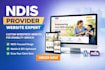 design a professional ndis provider website with wordpress