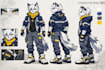 draw custom fursona reference sheet, furry ref sheet, furry oc design