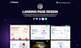 design a figma landing page, UX UI designer, vetted pro