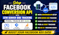 setup facebook conversion API with gtm server side tracking pixel track by ga4