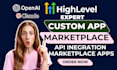 ghl custom app development ghl api integration ghl marketplace apps