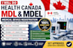 do health canada mdl and mdel medical device registration