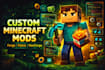 create custom minecraft mods using forge, fabric or neoforge