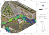 process bathymetric survey data, generate contour maps and cross sections