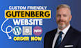 build gutenberg wordpress website development with kadence and kadence blocks