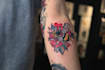 create a tattoo design of tattoo sleeve