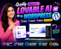 convert lovable ai to wordpress clone copy website in 24 hours
