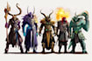 dnd character art and dnd character art