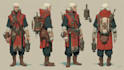 do character design, concept art, and splash art