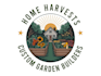 design a creative home harvest or organic farm logo