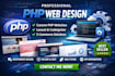 design and develop a responsive PHP website