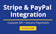 integrate stripe or paypal in PHP or wordpress
