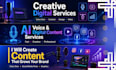 create digital content and voice over