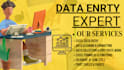 handle data entry tasks