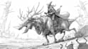 draw a fantasy sketchy illustration