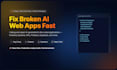 fix bugs errors in your ai vibe coded website web app