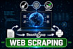 extract and scrape valuable data from any website using python