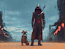 create custom space character art with epic sci fi vibes